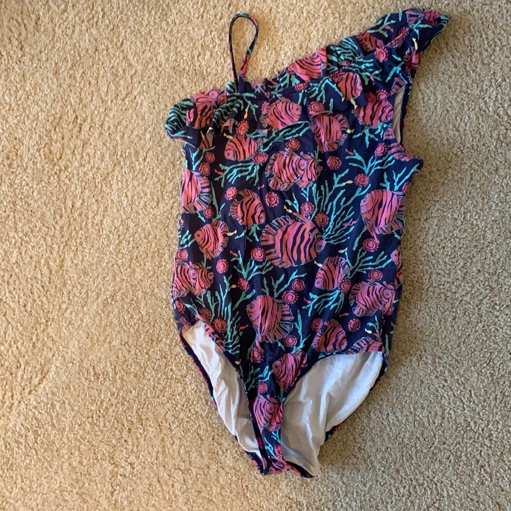 Lilly Pulitzer Girls Size 14 One-piece Swimsuit